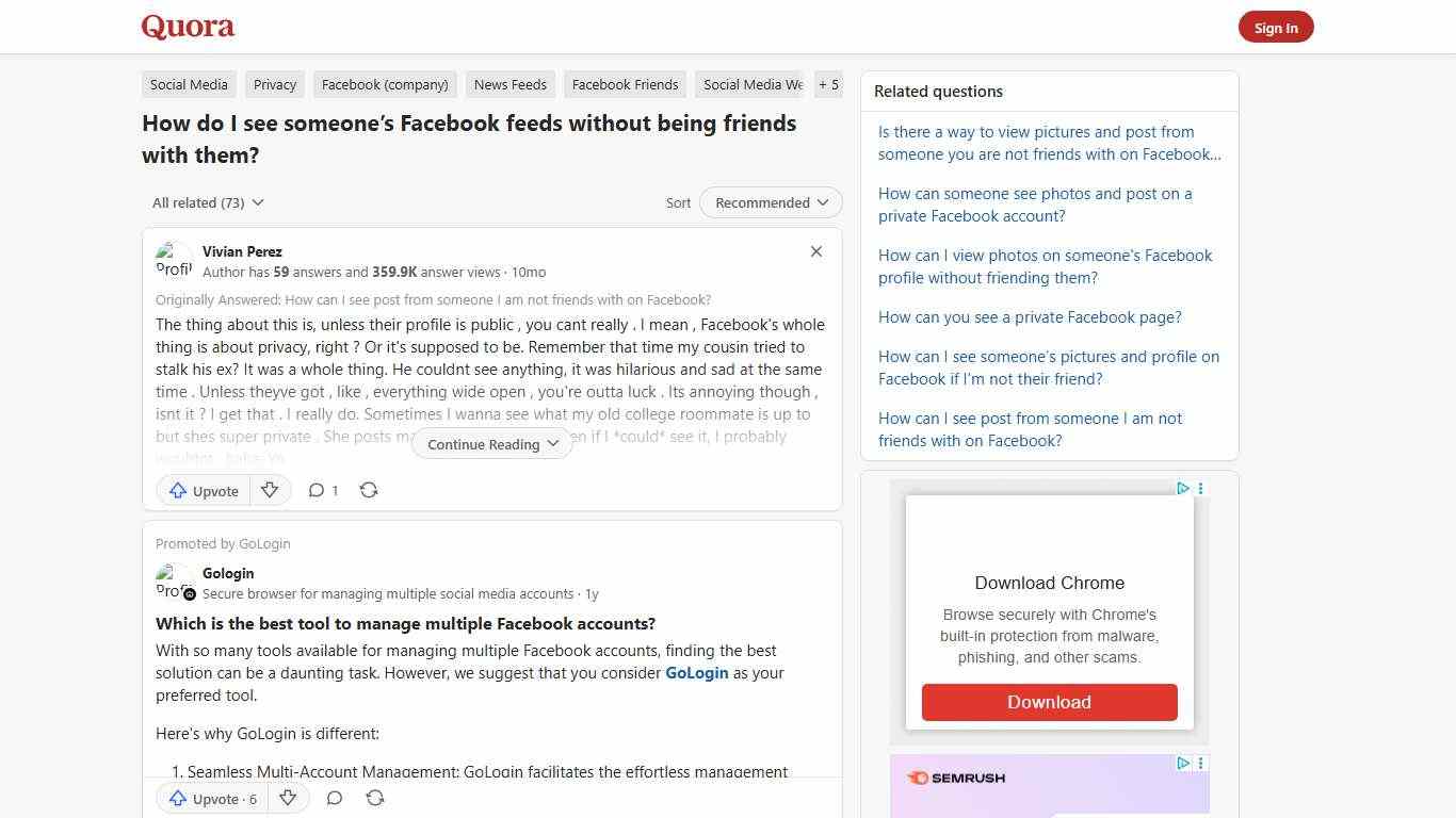 How to see someone’s Facebook feeds without being friends with them - Quora